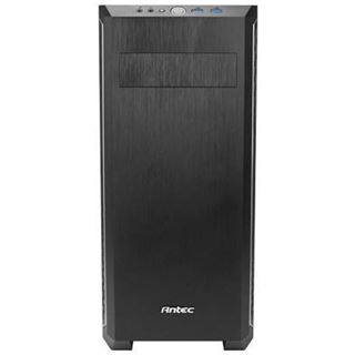 Antec P7 Silent gedämmt Midi Tower ohne Netzteil schwarz