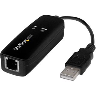 STARTECH 56K USB Einwahl und Fax Modem - V.92 - Extern -