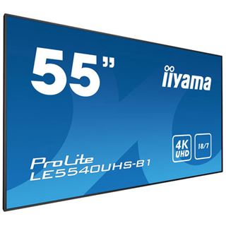 54.6" (138,68cm) iiyama ProLite LE5540UHS-B1 schwarz 3840x2160