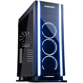 Enermax Saberay mit Sichtfenster Midi Tower ohne Netzteil schwarz