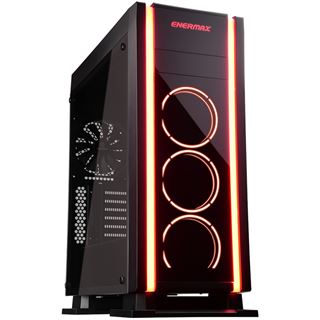 Enermax Saberay mit Sichtfenster Midi Tower ohne Netzteil schwarz