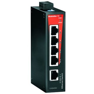 Weidmüller Switch REG FEth 5x10/100Mbps/RJ45 Fast Ethernet