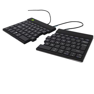 R-GO Tools Split Tastatur UK-Layout schwarz