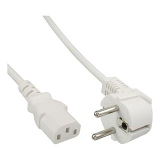 (&euro;16,33*/1m) 0.30m InLine Strom Anschlusskabel Schutzkontakt