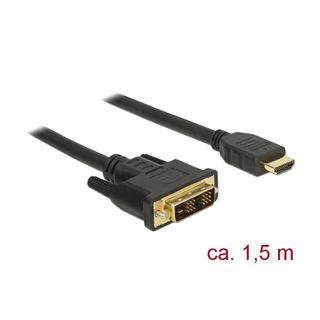 Delock DVI Kabel DVI(18+1) -> HDMI-A St/St 1.50m