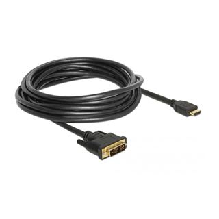 Delock DVI Kabel DVI(18+1) -> HDMI-A St/St 5.00m