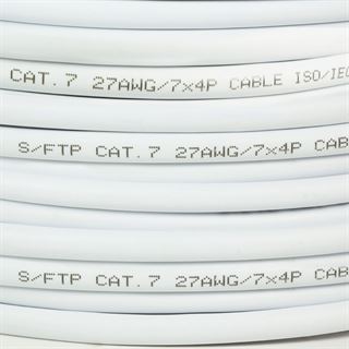 100.00m LogiLink Cat. 7 Rohkabel Patchkabel S/FTP PiMF 600MHz ohne