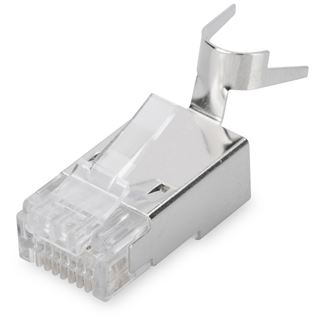 ASSMANN Electronic GmbH CAT 6A Modularstecker 8P8C geschirmt fur