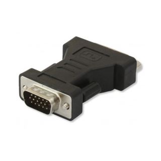 Techly DVI Adapter, VGA Stecker auf DVI Buchse