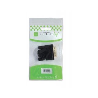 Techly HDMI Buchse auf DVI-D 24+1 dual link Stecker