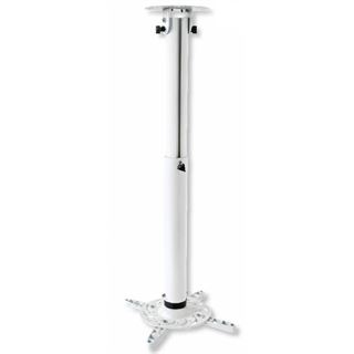 Techly Profi Deckenhalterung f. Beamer,ausziehbar,50-77cm,w.