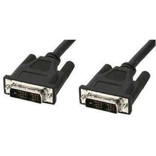 (€2,58*/1m) 5.00m Techly DVI-D Anschlusskabel Single Link DVI