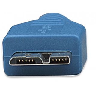 (&euro;4,45*/1m) 2.00m Techly USB3.0 Anschlusskabel Super-Speed USB A
