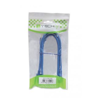 (&euro;4,45*/1m) 2.00m Techly USB3.0 Anschlusskabel Super-Speed USB A