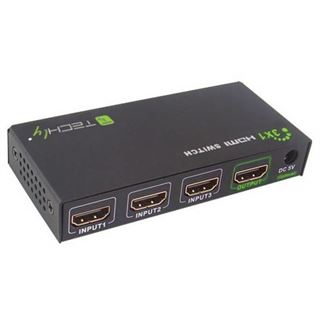 Techly HDMI Switch 4K, UHD, 3D, 3 Wege