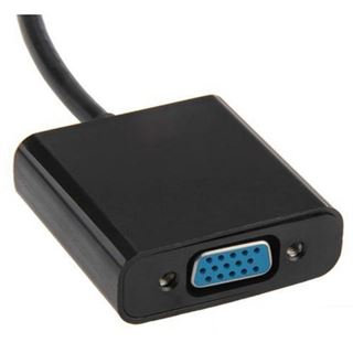 Techly HDMI zu VGA Konverter mit Audio und Micro-USB