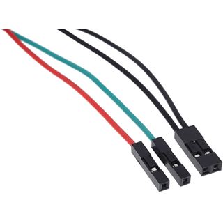 Alphacool Powerbutton mit Taster 19mm rot beleuchtet - Deep Black