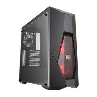 Cooler Master MasterBox K500L Midi Tower ohne Netzteil schwarz