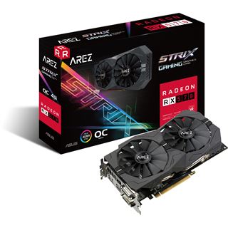 4GB Asus Radeon RX 570 AREZ Strix OC Aktiv PCIe 3.0 x16 (Retail)