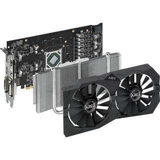 4GB Asus Radeon RX 570 AREZ Strix OC Aktiv PCIe 3.0 x16 (Retail)