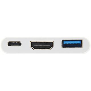 Equip 133461 USB Typ C zu HDMI Buchse USB A Buchse PD Adapter