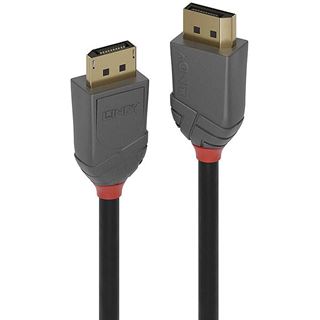 (€11,90*/1m) 1.00m Lindy Displayport 1.4 Anschlusskabel 3-fach
