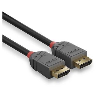 (€11,90*/1m) 1.00m Lindy Displayport 1.4 Anschlusskabel 3-fach