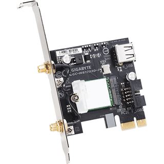 Gigabyte GC-WB1733D-I PCIe x1 WLAN Adapter