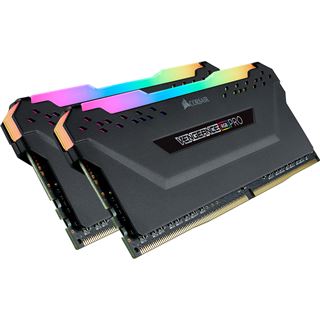 16GB Corsair Vengeance RGB PRO schwarz DDR4-3600 DIMM CL18 Dual Kit