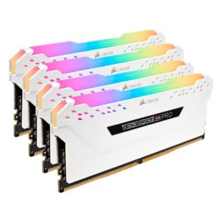 32GB Corsair Vengeance RGB PRO weiß DDR4-3600 DIMM CL18 Quad Kit