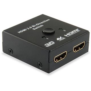 Equip Switch bidirektional HDMI 2-Port Verteiler