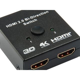 Equip Switch bidirektional HDMI 2-Port Verteiler