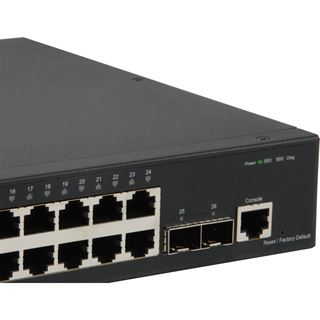 LevelOne Switch 44,0cm 26x SFP GTL-2661 2xSFP+