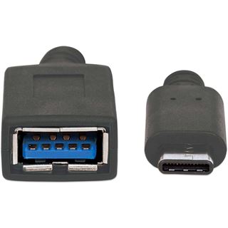 (€72,67*/1m) 0.15m Manhattan USB3.0 Anschlusskabel Super-Speed