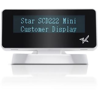 Star Micronics Kundendisplay SCD222U weiss