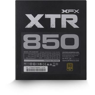 850 Watt XFX XTR2 850W (80+Gold) 12cm Lüfter full modular