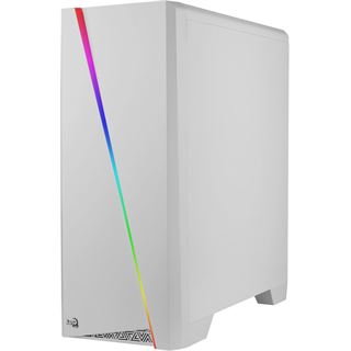 AeroCool Cylon mit Sichtfenster Midi Tower ohne Netzteil weiss