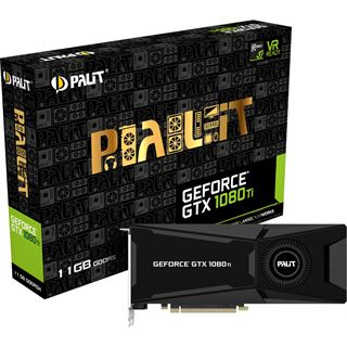 11GB Palit GeForce GTX 1080 Ti Blower DDR5 (Retail)