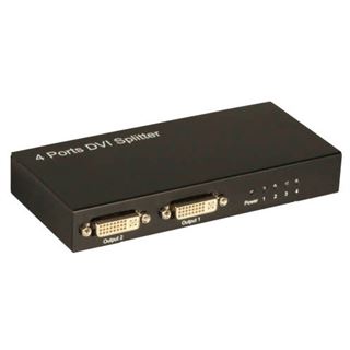EFB DVI Monitor-Splitter 4-Port, unterstützt HDCP