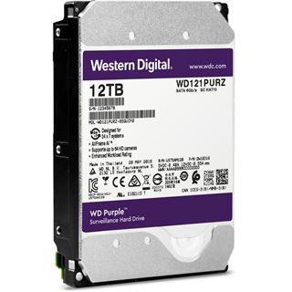 12TB WD Purple WD121PURZ 256MB 3.5" (8.9cm) SATA 6Gb/s