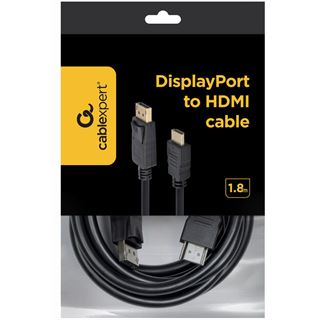 GEMBIRD Adapterkabel DP zu HDMI 1.8m