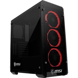 MSI Midi MAG PYLON (B/Tempered Glas/3x RGB Fans)
