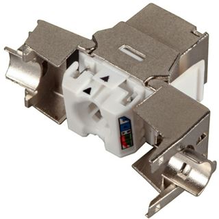 EFB RJ45 Keystone STP, Cat.6A, 500MHz, Komponenten zertifiziert