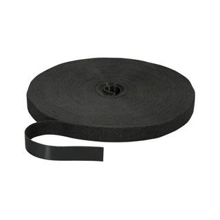 EFB Klettband 20mm schwarz, 25m Rolle