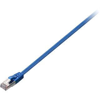 10.00m V7 Cat. 6 Patchkabel STP RJ45 Stecker auf RJ45 Stecker Blau
