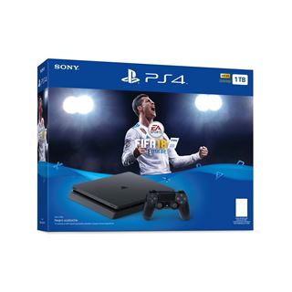 Sony Playstation 4 PS4 slim 1TB Ronaldo Edition+FiFa 18