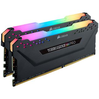16GB Corsair Vengeance RGB PRO f&uuml;r AMD schwarz DDR4-2933 DIMM