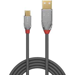 (&euro;3,18*/1m) 5.00m Lindy USB2.0 Anschlusskabel USB 2.0 USB A