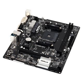 ASRock X370M-HDV AMD X370 So.AM4 Dual Channel DDR4 mATX Retail