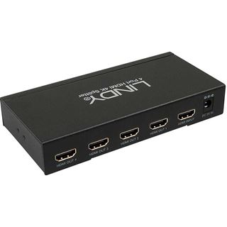Lindy HDMI 4K Splitter 4 Port 3D 2160p30. HDTV bis 1080p und 4K,